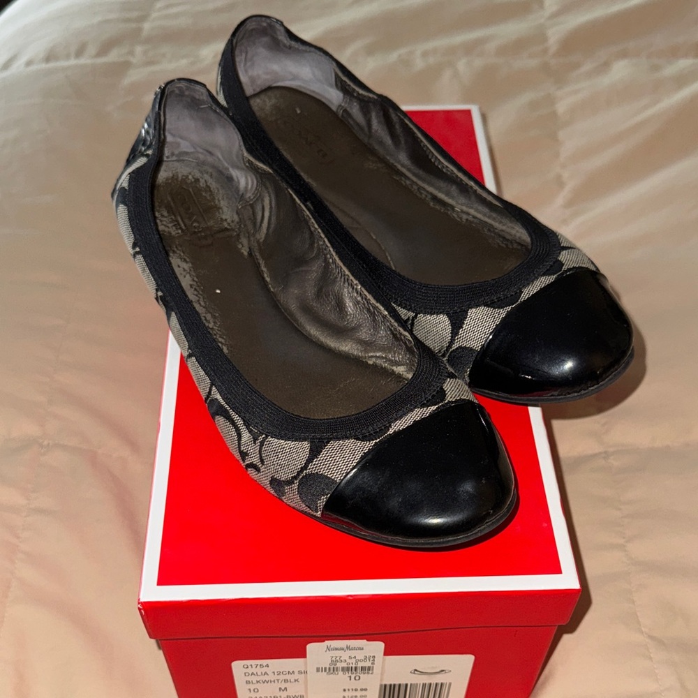 COACH Ballet Flats